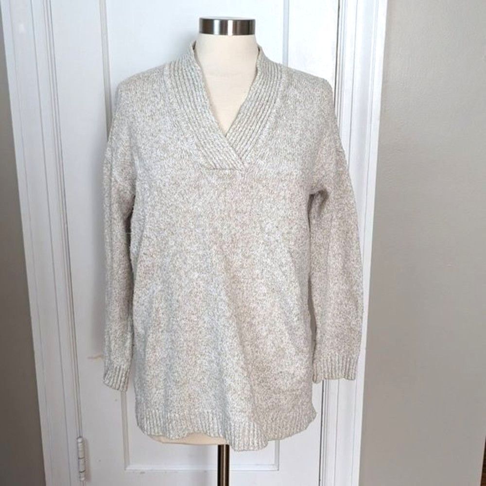 J. Jill | V-Neck Long Sleeve Sweater Sz M